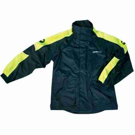 фото 1 Дождевики  Дождевая куртка Bering Maniwata Black-Fluorescent L