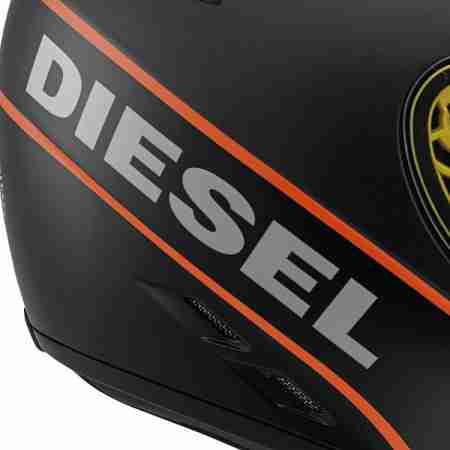 фото 4 Мотошлемы Мотошлем AGV DIESEL Full Jack Logo Black-Orange XL