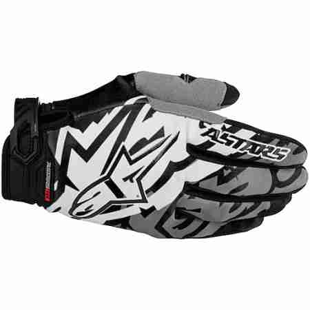фото 1 Мотоперчатки Мотоперчатки Alpinestars Racer Grey-Black M