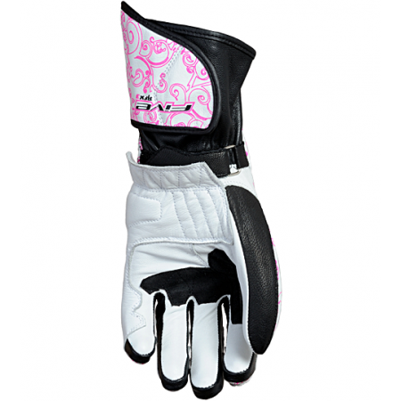 фото 2 Мотоперчатки Мотоперчатки женские FIVE RFX-3 White-Pink M
