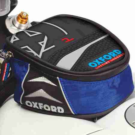 фото 1 Мотокофри, сумки для мотоциклів Сумка на бак Oxford X1 Micro Blue