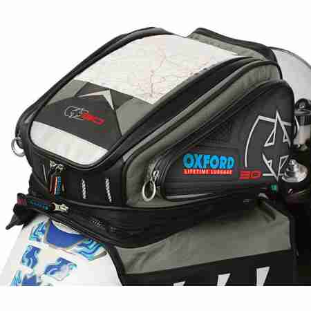 фото 1 Мотокофри, сумки для мотоциклів Сумка на бак Oxford X30 Anthracite