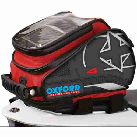фото 6 Мотокофри, сумки для мотоциклів Сумка на бак Oxford X4 Red