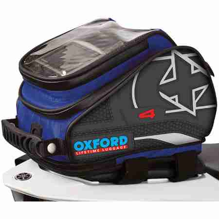 фото 2 Мотокофри, сумки для мотоциклів Сумка на бак Oxford X4 Blue