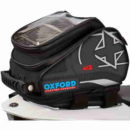 фото 2 Мотокофри, сумки для мотоциклів Сумка на бак Oxford X4 Black
