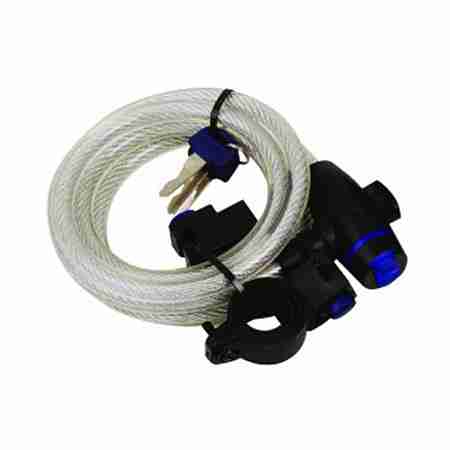 фото 1 Мотозамки Трос протиугінний Oxford Cable Lock Clear 12mm x 1800mm