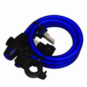 Трос противоугонный Oxford Cable Lock Blue 12mm x 1800mm