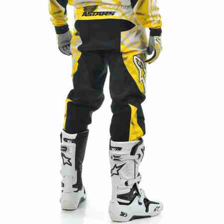 фото 2 Кроссовая одежда Мотоштаны Alpinestars Racer Yellow-Black L