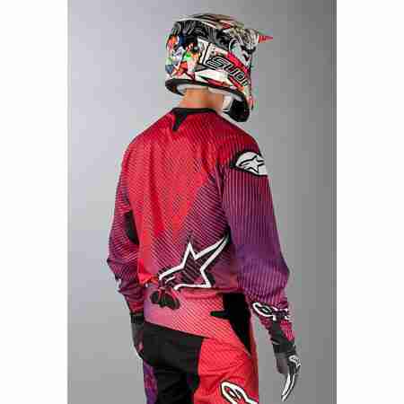 фото 3 Кроссовая одежда Джерси Alpinestars Charger Red-Purple L