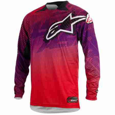 фото 1 Кроссовая одежда Джерси Alpinestars Charger Red-Purple L