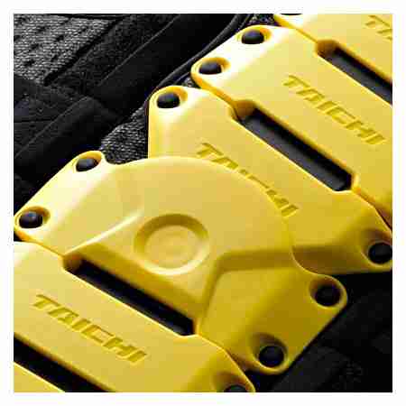 фото 3 Защитные вставки Мотозащита спины RS Taichi Flex Back Protector Yellow
