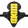 фото 1 Захисні вставки Мотозахист спини RS Taichi Flex Back Protector Yellow