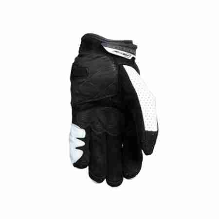 фото 2 Мотоперчатки Мотоперчатки кожаные Five Sport City White-Black M