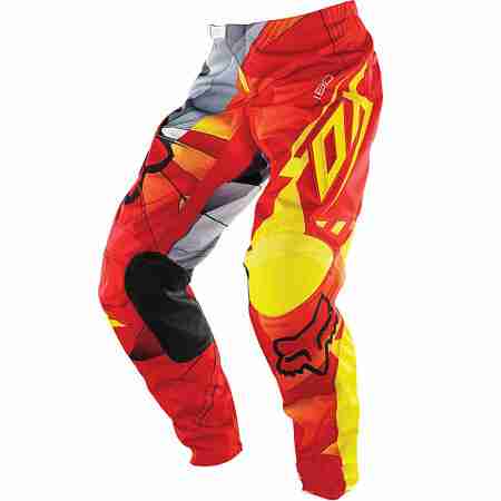 фото 1 Кросовий одяг Кросові штани Fox 180 Radeon Red-Yellow 38