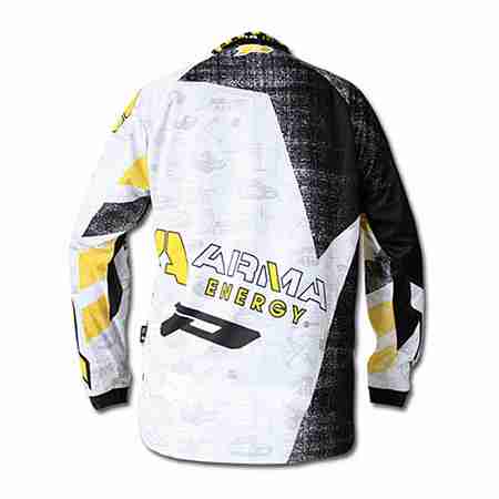 фото 2 Кроссовая одежда Джерси ProGrip Arma White-Black-Yellow XL