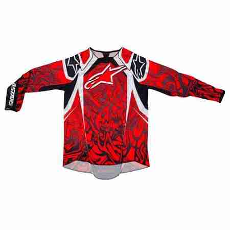 фото 1 Кросовий одяг Джерсі Alpinestars Racer Red XL