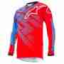 фото 1 Кросовий одяг Джерсі Alpinestars Racer RED-CYAN-WHITE S