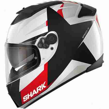 фото 1 Мотошлемы Мотошлем Shark Speed-R MXV Texas White-Black-Red XS