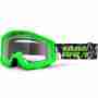 фото 1 Кроссовые маски и очки Мотоочки детские 100% Strata Moto Goggle Crafty Lime Clear