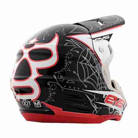 фото 2 Мотошлемы Мотошлем EVS T5 Luchador Back-Red S