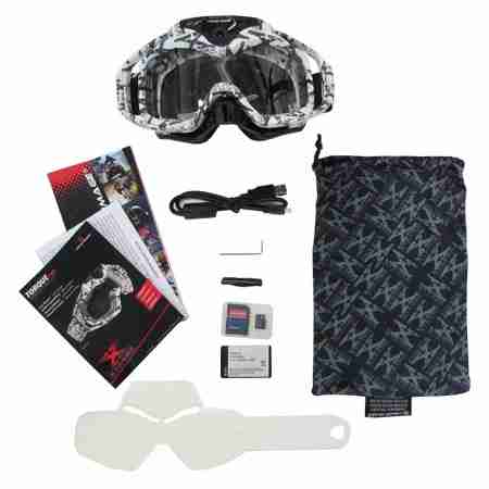 фото 3 Кросові маски і окуляри Мотоокуляри з камерой Liquid Image Torque 368 Full HD