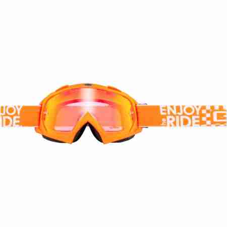 фото 1 Кросові маски і окуляри Мотоокуляри Oneal B-Flex Launch Orange-Iridium