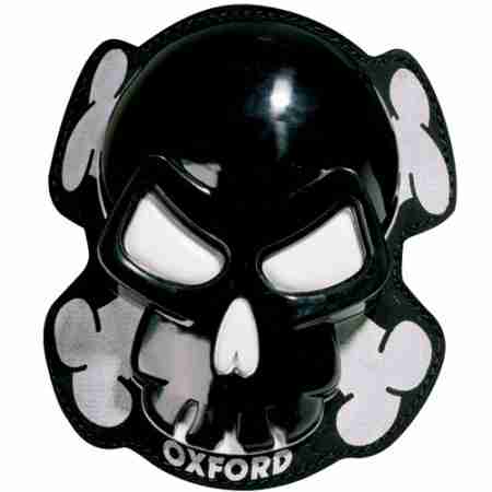 фото 1 Слайдери для мотоштанів Слайдери для штанів Oxford Skull Black