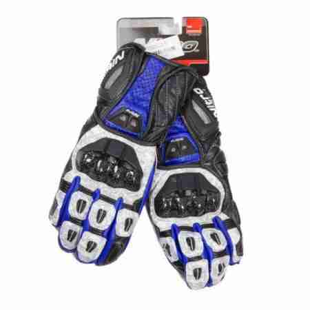 фото 3 Мотоперчатки Мотоперчатки Nitro NG-102 Pro Black-Blue-White M