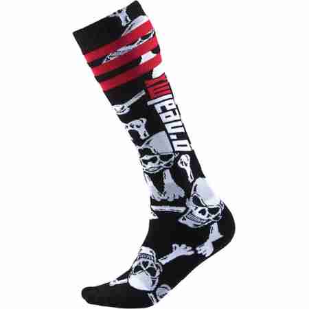 фото 1 Термобілизна Шкарпетки Oneal Pro MX Crossbones Black-White
