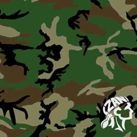 фото 1  Бандана Zan Woodland Camouflage