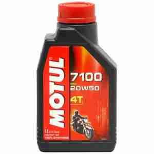 Моторное масло Motul 7100 4T SAE 20W50 (1L)