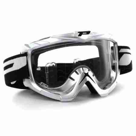 фото 1 Кросові маски і окуляри Мотоокуляри ProGrip Base Line No Fog + Antiscracht Silver