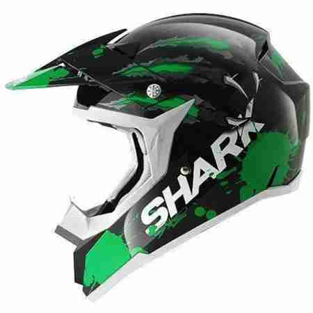 фото 1 Мотошлемы Мотошлем Shark SX2 Predator Green-Black S