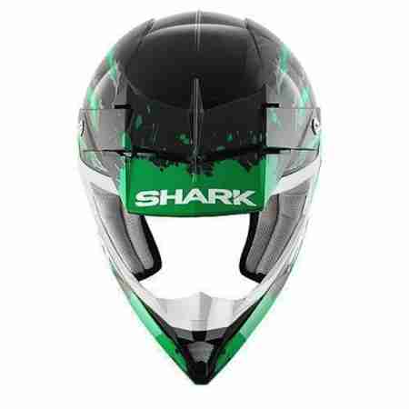 фото 2 Мотошлемы Мотошлем Shark SX2 Predator Green-Black S