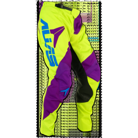 фото 1 Кроссовая одежда Кроссовые штаны Alias A2 Bars Neon Yellow-Purple 30