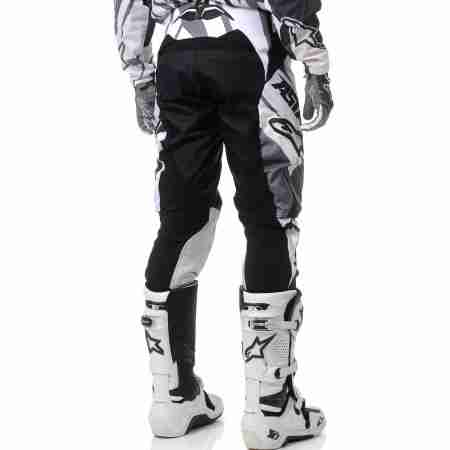 фото 2 Кроссовая одежда Кроссовые штаны Alpinestars Techstar Black-White-Grey 34