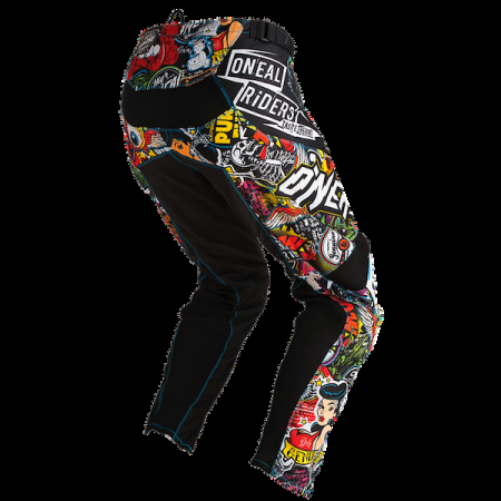 фото 2 Кроссовая одежда Мотоштаны O’Neal Mayhem Crank Black-Multicolor 40 (56)