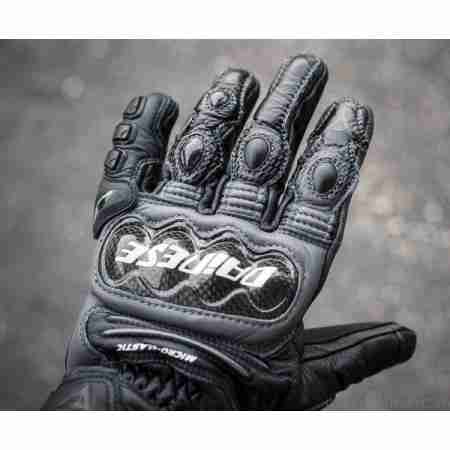 фото 3 Мотоперчатки Мотоперчатки кожаные Dainese Carbon Cover S-ST Black L
