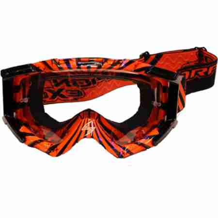 фото 2 Кросові маски і окуляри Мотоокуляри Scorpion Orange Black