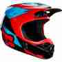 фото 1 Мотошлемы Мотошлем FOX V1 Mako Helmet Ece Blue-Red M