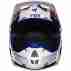 фото 4 Мотошлемы Мотошлем Fox V1 Mako Helmet Ece White-Blue XS