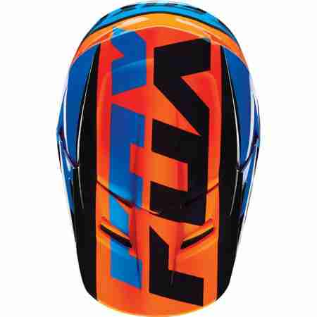 фото 2 Мотошлемы Мотошлем Fox V1 Mako Helmet Ece Orange XL