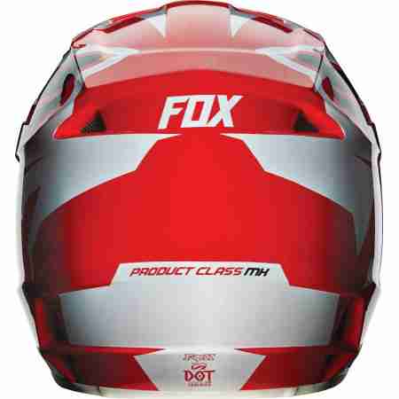 фото 2 Мотошлемы Мотошлем Fox V1 Race ECE Red XL (2016)