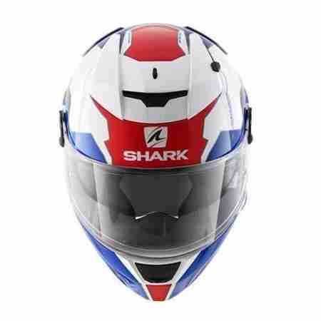 фото 2 Мотошлемы Мотошлем SHARK Speed-R 2 Sauer II White-Red-Blue L