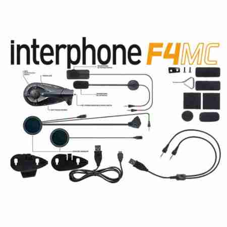 фото 3 Мотогарнітури і переговорні пристрої Переговорний пристрій Interphone F4MC для Shoei
