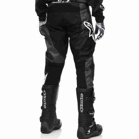 фото 2 Кросовий одяг Мотоштани Alpinestars Racer Supermatic Black-White-Grey XS