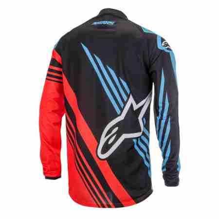 фото 3 Кроссовая одежда Джерси Alpinestars Racer Supermatic Black-Red-Blue XL (2015)