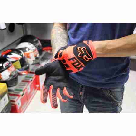 фото 8 Мотоперчатки Мотоперчатки Fox Dirtpaw Race Orange M (2017)