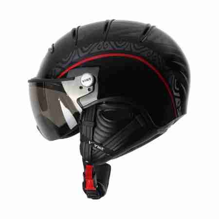 фото 3 Горнолыжные и сноубордические шлемы Горнолыжный шлем с визором Vist Tribe Helmet Black-Fume L