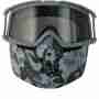 фото 1 Кроссовые маски и очки Очки и маска Shark Raw Motorcycle Camouflage